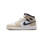 Jordan 1 Mid White Off Noir Rattan (GS)