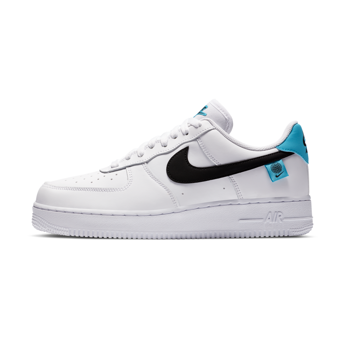 Nike Air Force 1 Low Worldwide White Blue Fury Black