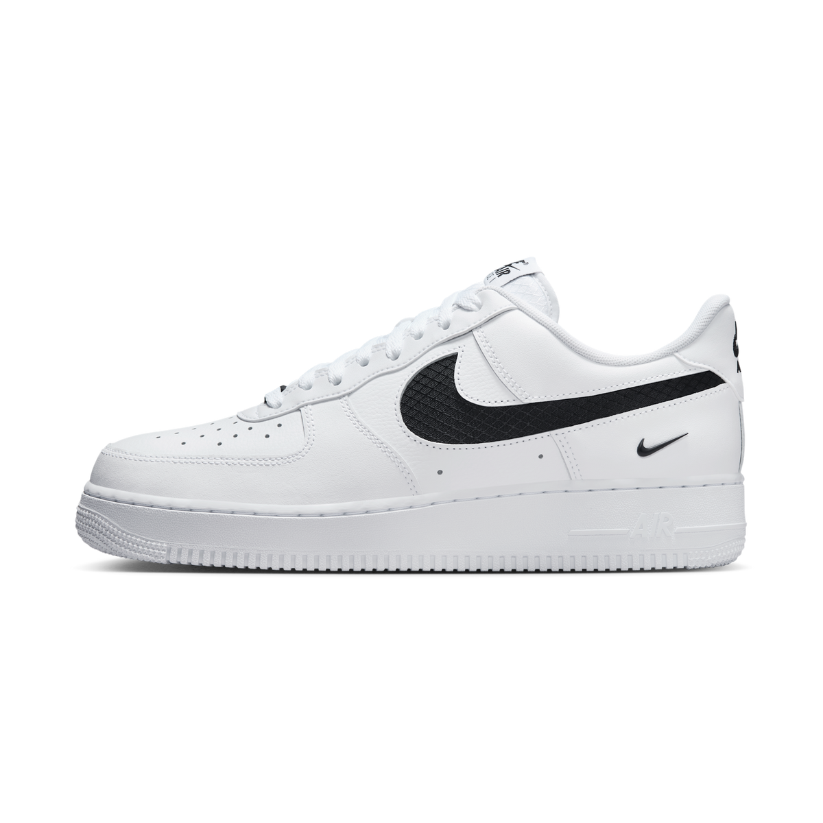 Nike Air Force 1 Low SE Nylon Swoosh White Black