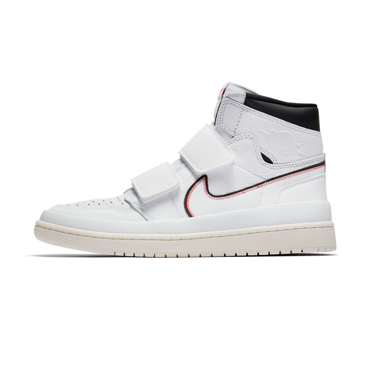 Jordan 1 Retro High Double Strap White Black Sail