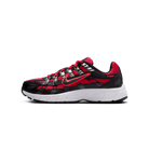 Nike P-6000 University Red Metallic Silver Dark Smoke Grey Black (GS)
