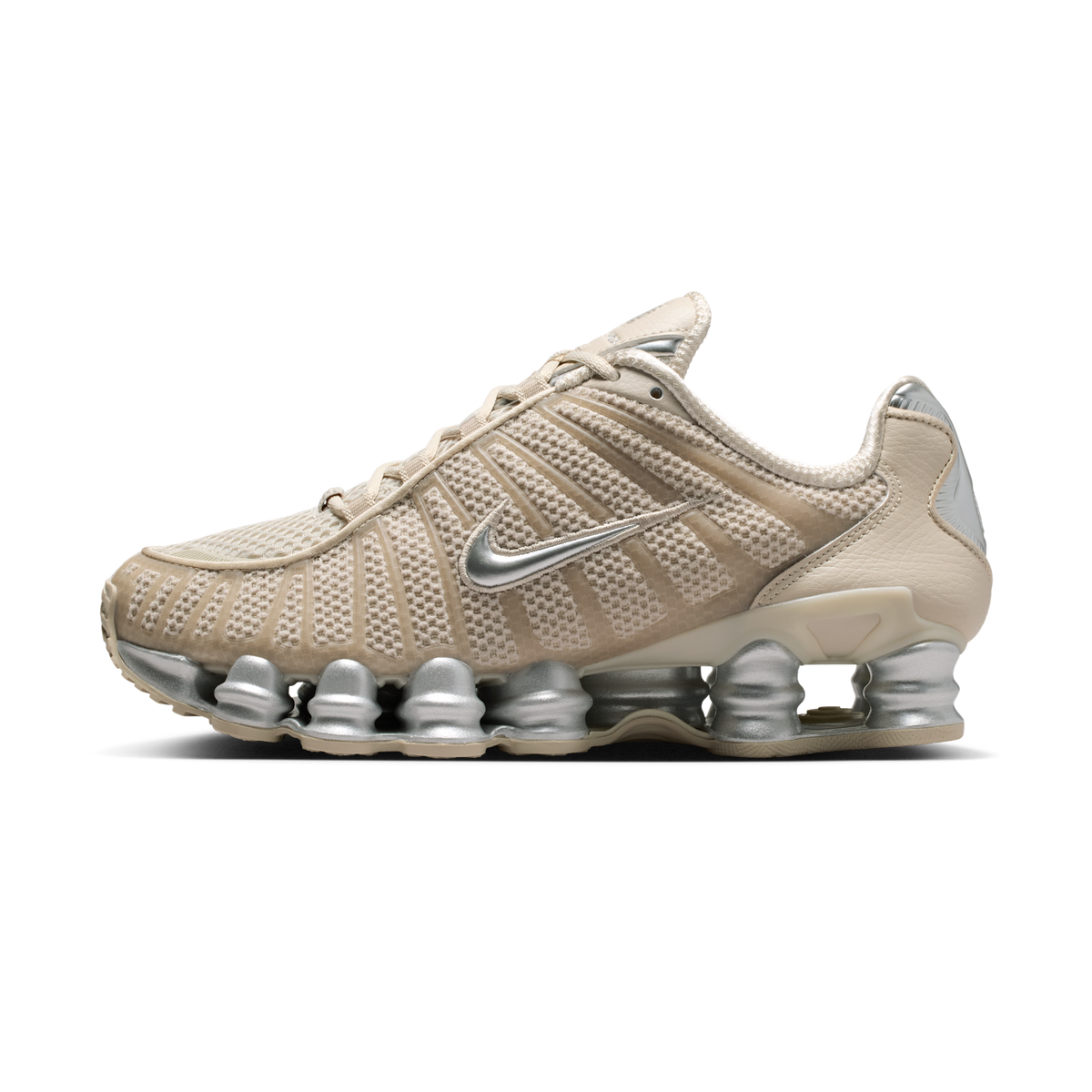 Nike Shox TL Cream Metallic Silver (Women's)