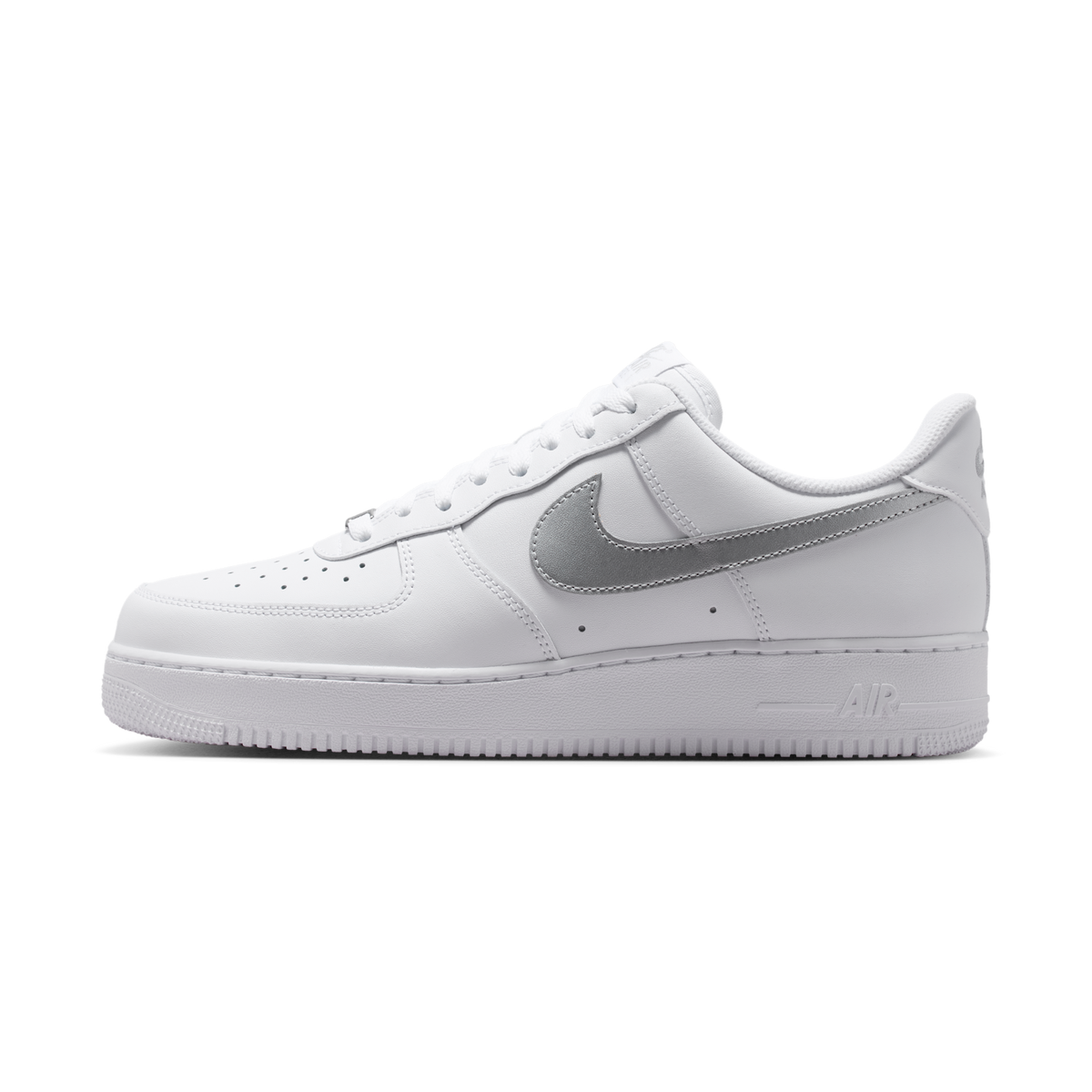 Nike Air Force 1 Low '07 White Metallic Silver