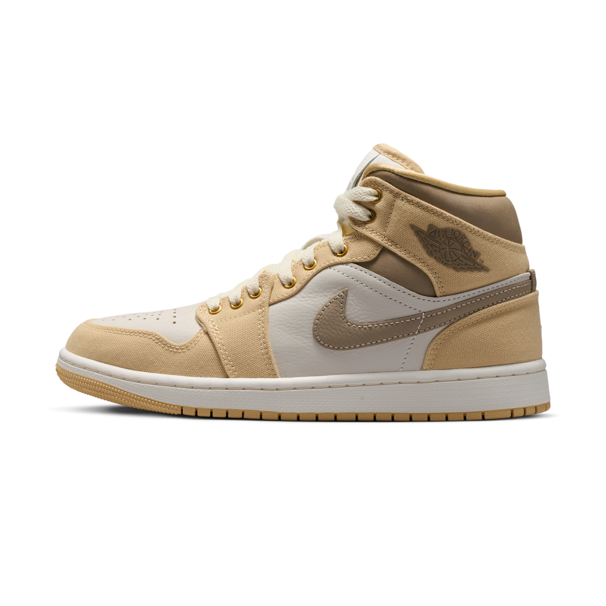 Jordan 1 Mid Khaki Sesame (Women's)