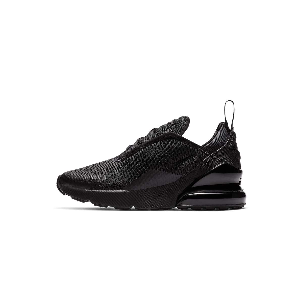 Nike Air Max 270 Triple Black (PS)