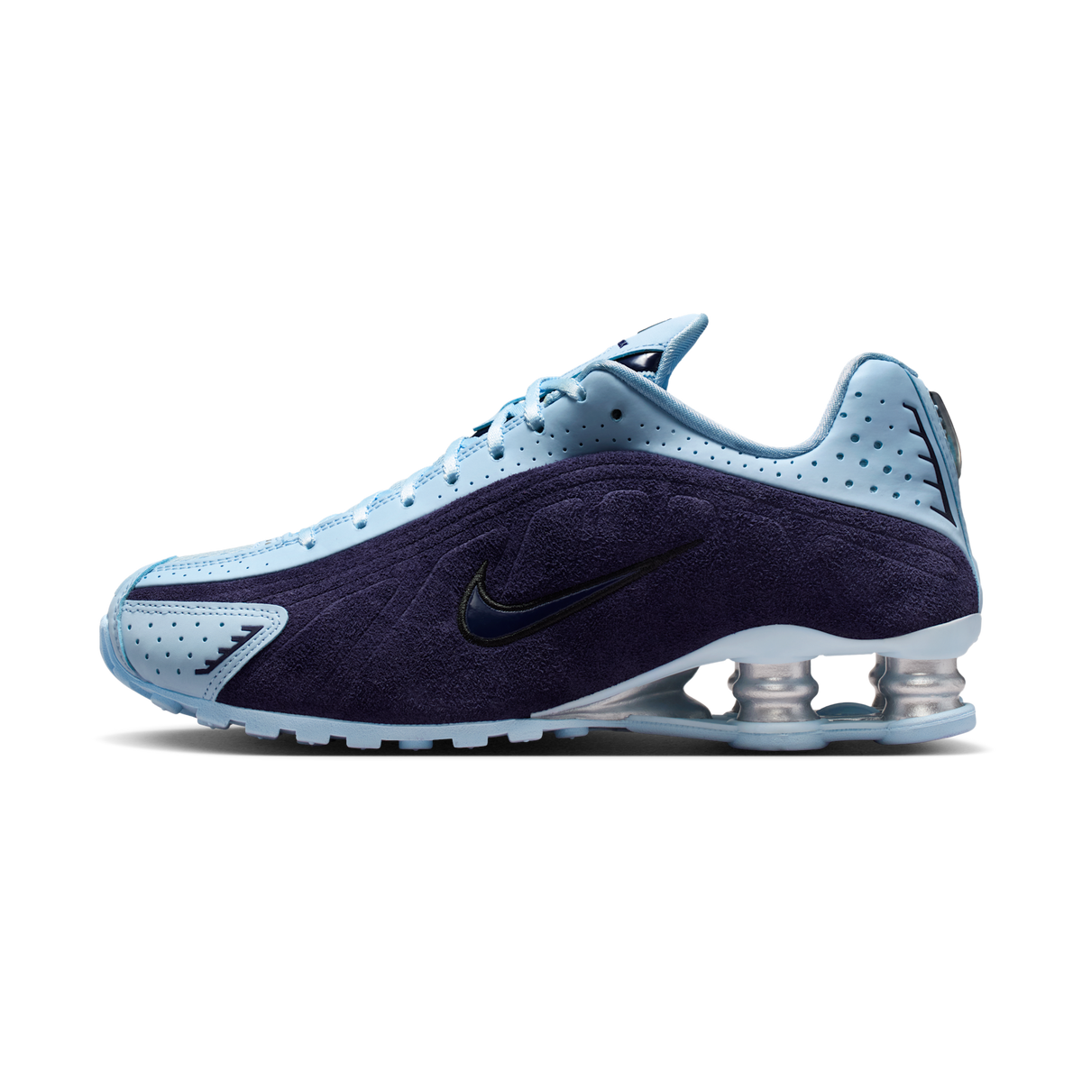 Nike Shox R4 Imperial Purple Celestine Blue (Women's) | HQ7739-500