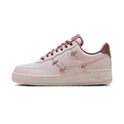 Nike Air Force 1 '07 LX CN Pink Oxford Gold Mini Swooshes (Women's)