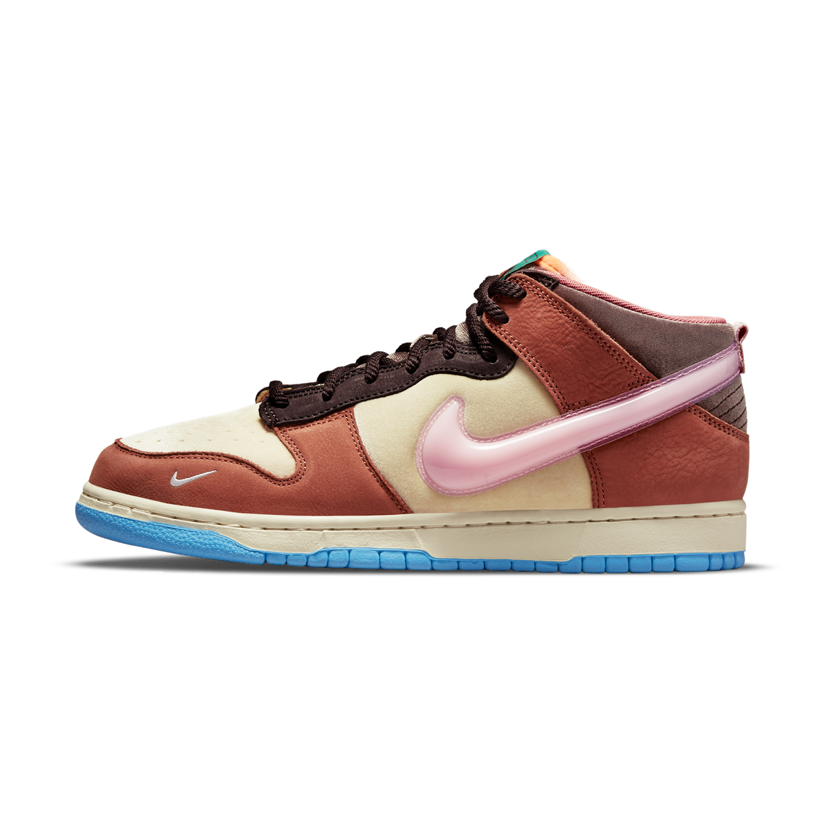 Nike Dunk Mid Social Status Free Lunch Chocolate Milk