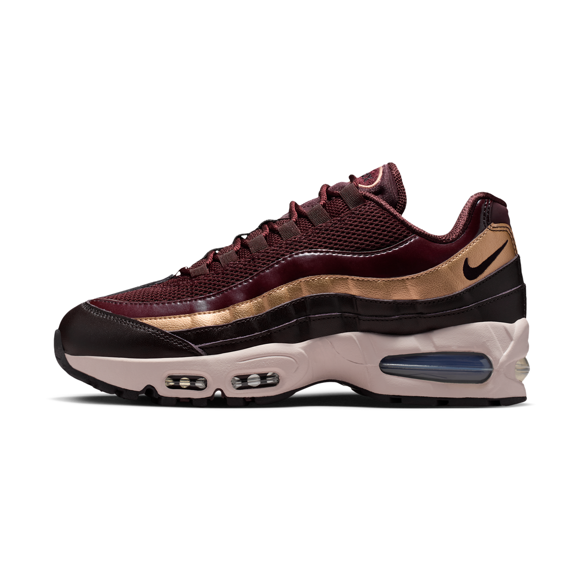 Nike Air Max 95 SE Big Bubble Burgundy Crush (Women's) | IB6398-600