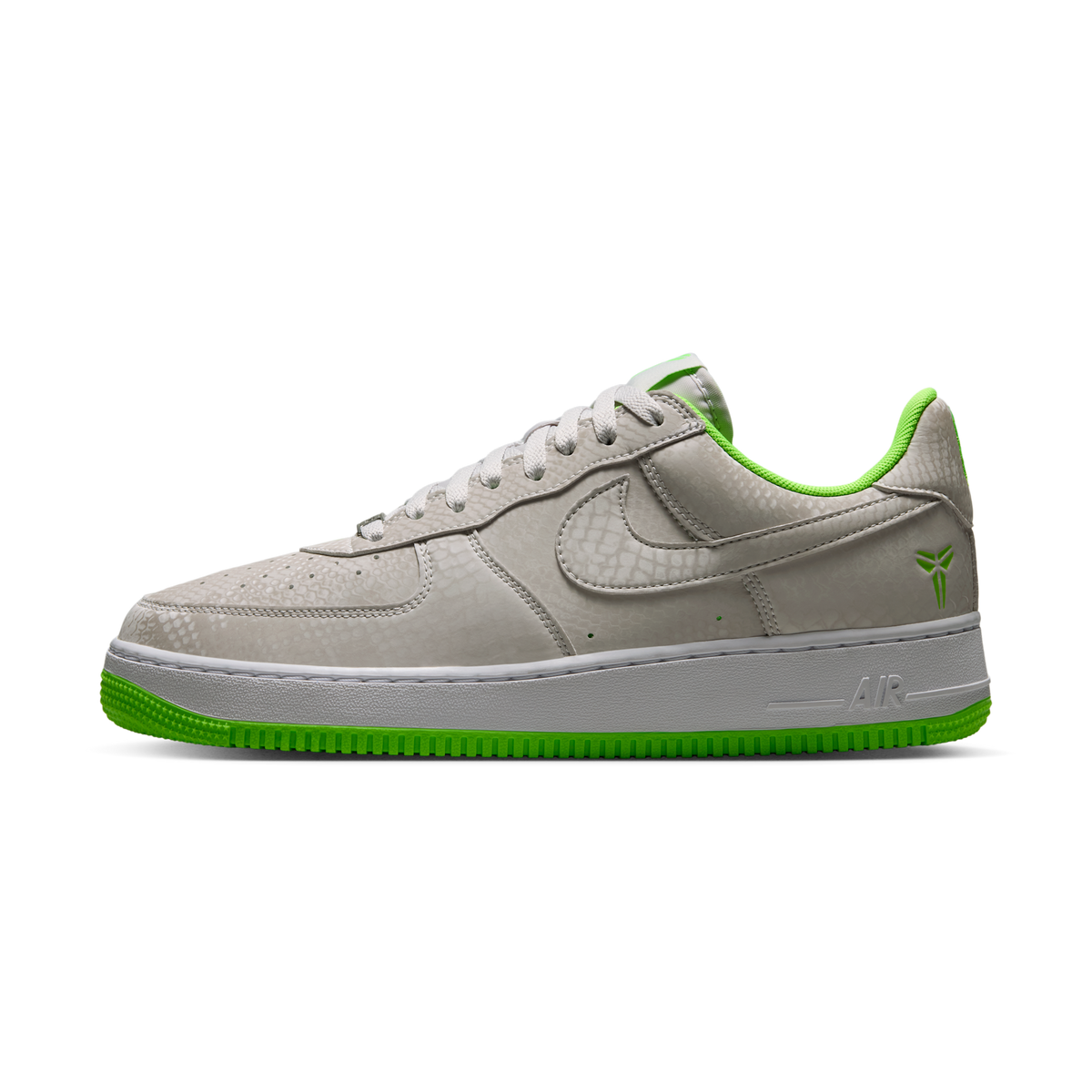 Nike Air Force 1 Low Kobe Bryant Forever Vast Grey Electric Green