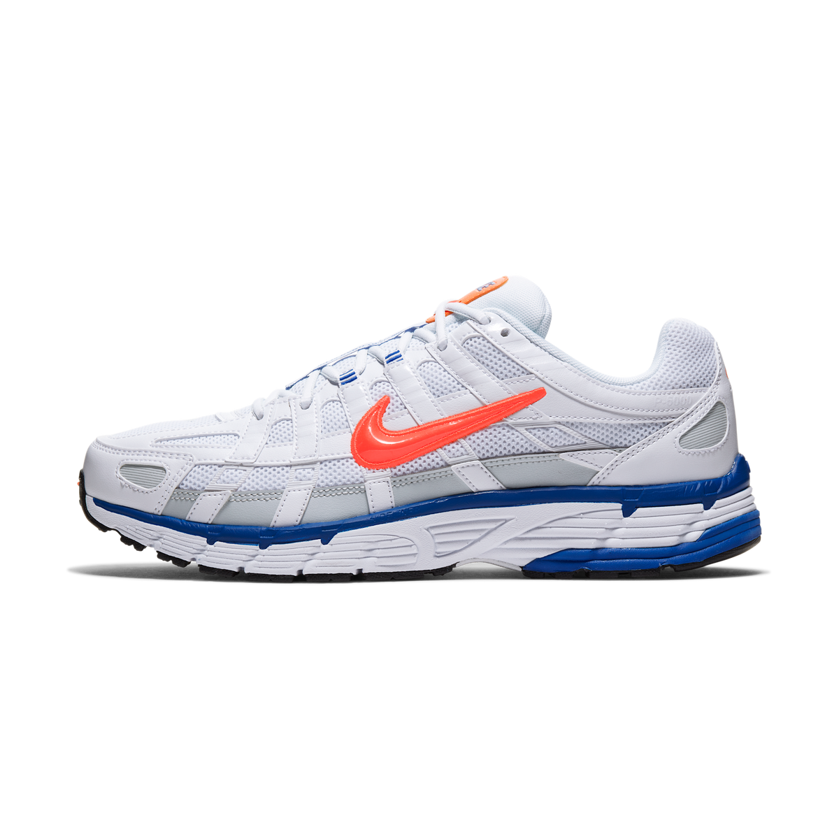 Nike P-6000 White Crimson Racer Blue