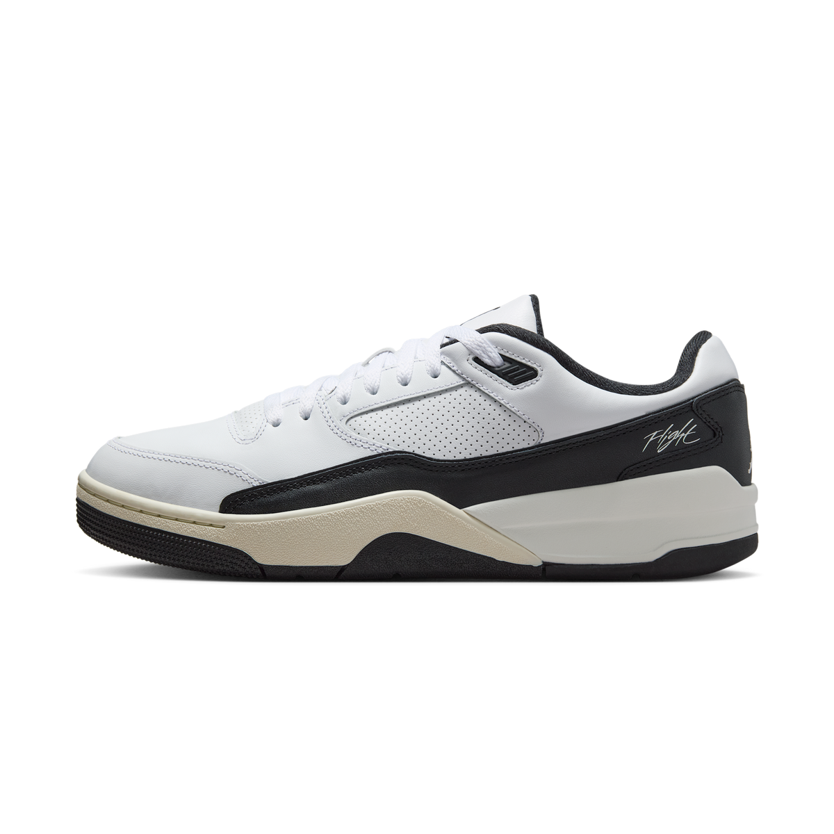 Jordan Flight Court White Black Sail