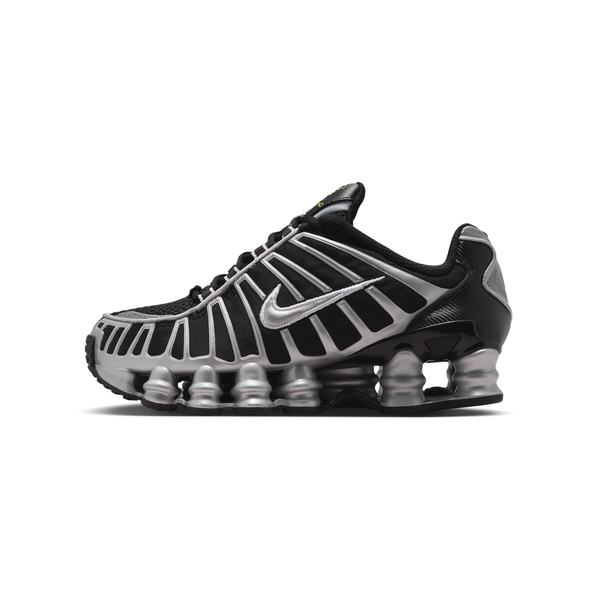 Nike Shox TL Black Volt Metallic Silver (GS) | IQ0314-010