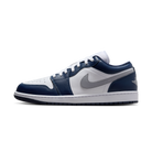 Jordan 1 Low Wolf Grey Midnight Navy