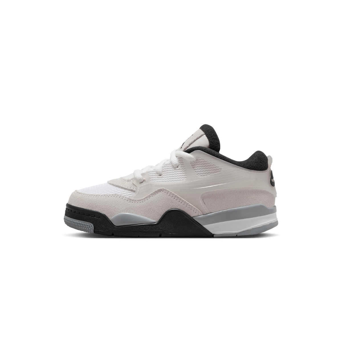Jordan 4 RM White Light Smoke Grey Black (PS)