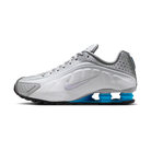 Nike Shox R4 Metallic Silver White Blue Lagoon | HQ1988-005