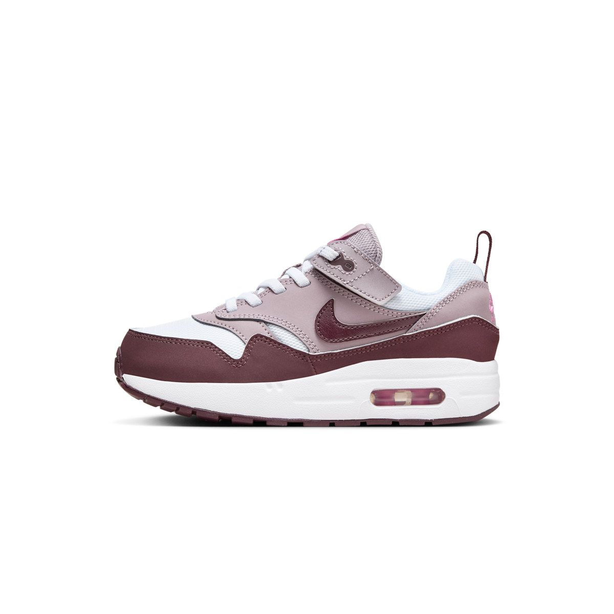 Nike Air Max 1 EasyOn Light Violet Burgundy Crush (PS)