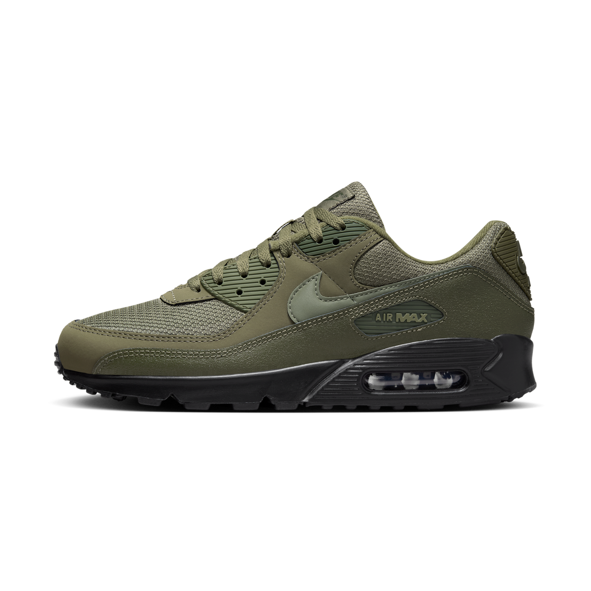 Nike Air Max 90 Reflective Swoosh Medium Olive