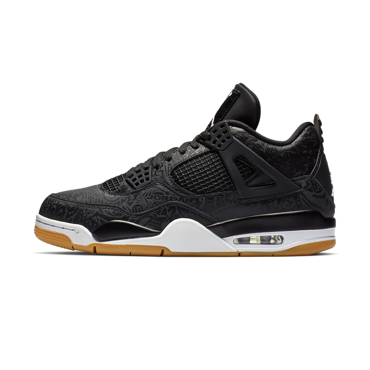 Jordan 4 Retro Laser Black Gum