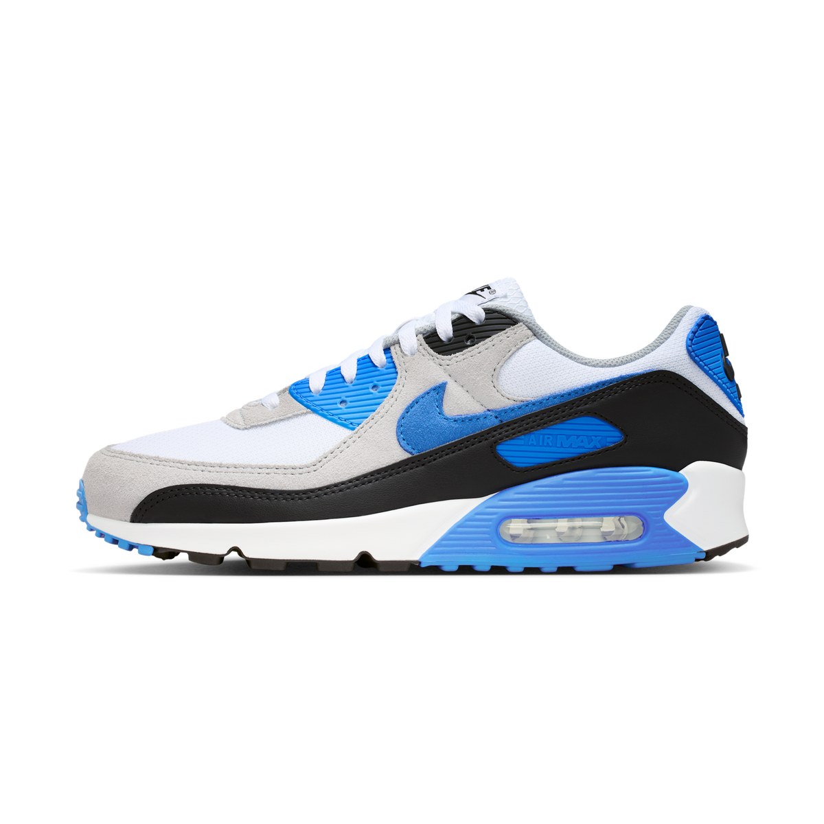 Nike Air Max 90 White Blue Crystal