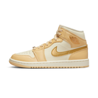 Jordan 1 Mid SE Pale Vanilla Metallic Gold (Women's)