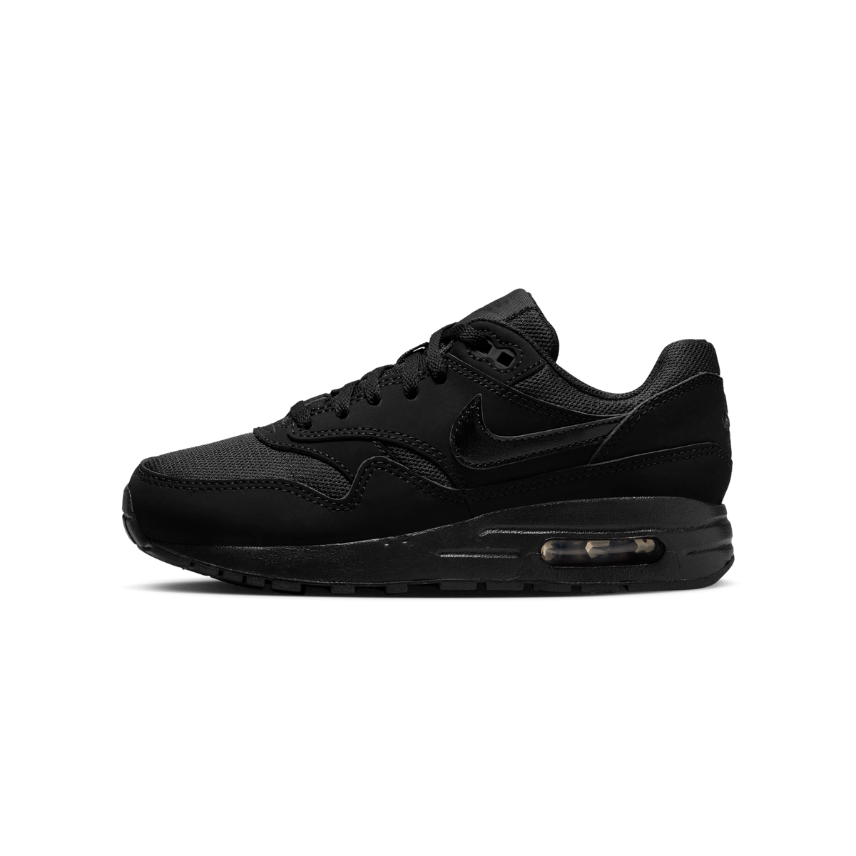 Nike Air Max 1 Triple Black (GS)