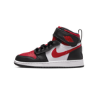 Jordan 1 High FlyEase Black White Fire Red (GS)