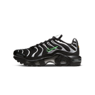 Nike Air Max Plus Black Green Strike Metallic Silver (GS)
