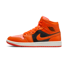 Jordan 1 Mid SE Rush Orange Crimson Bliss (Women's)