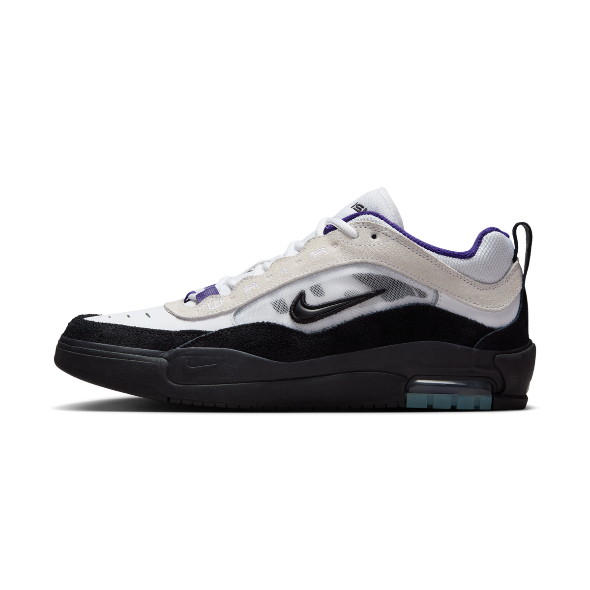 Nike SB Air Max Ishod White Black Court Purple | FB2393-104