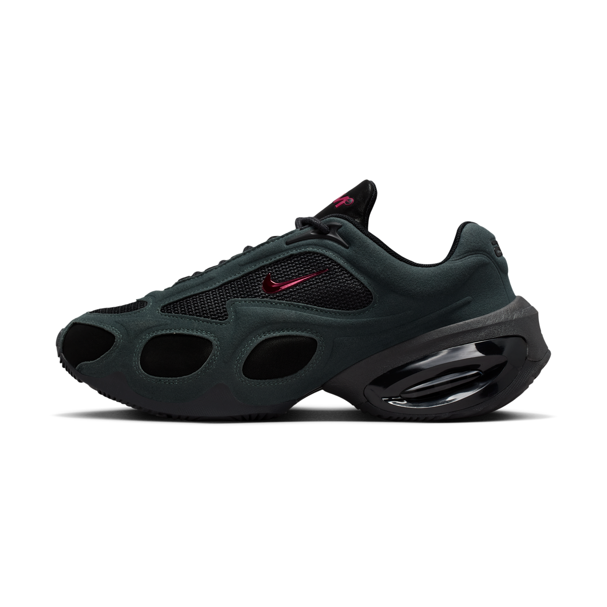 Nike Air Max Muse Black Seaweed Noble Red (Women's)