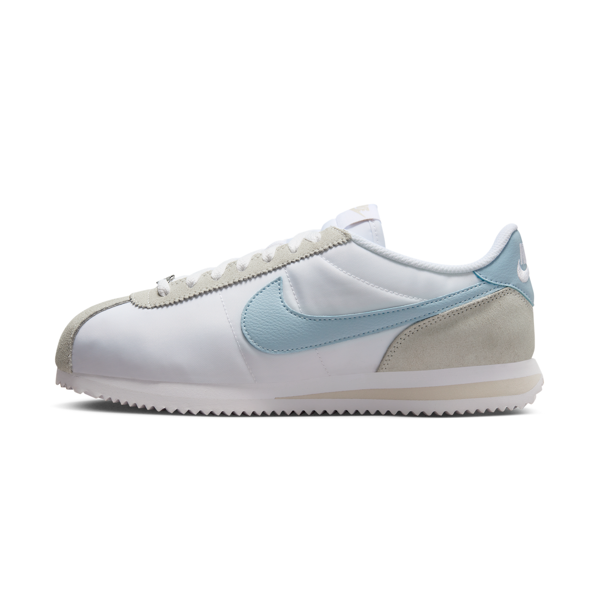 Nike Cortez Textile White Light Orewood Brown Summit White Light Armory Blue (Women's) | DZ2795-100