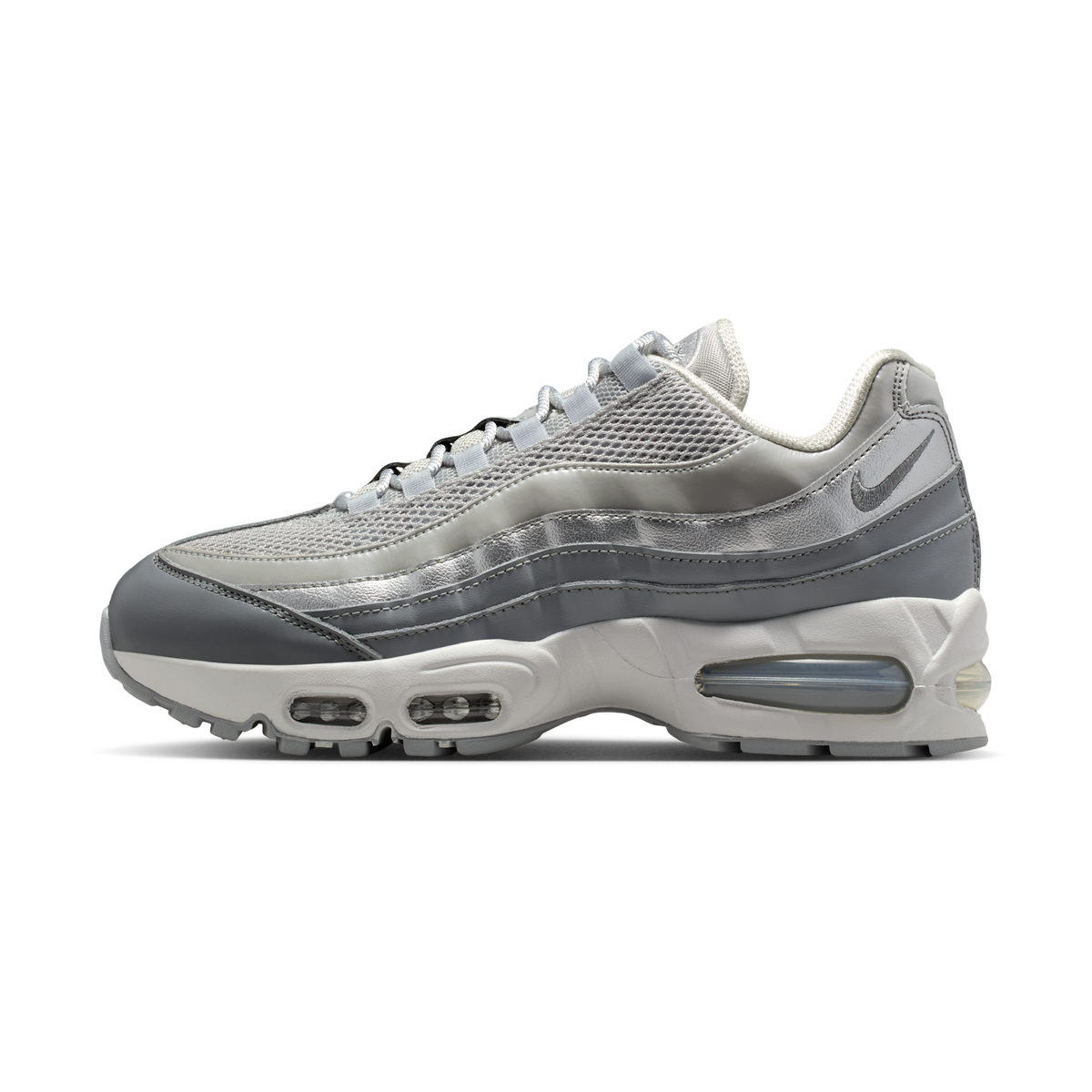 Nike Air Max 95 SE Big Bubble Grey Fog Silver (Women's)