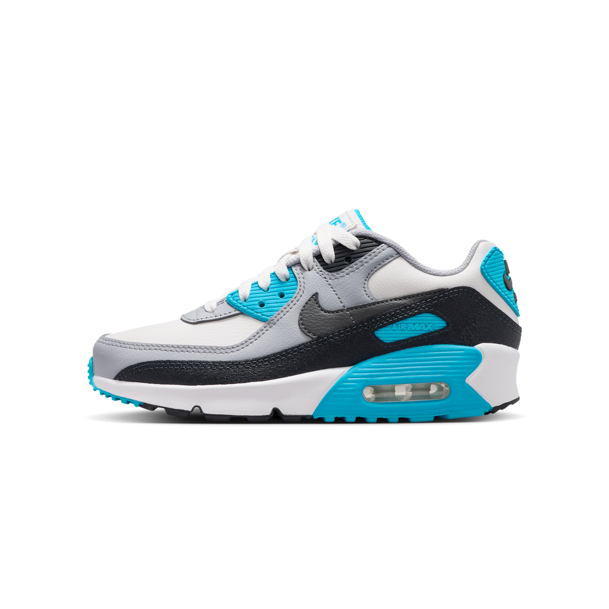Nike Air Max 90 LTR Platinum Tint Blue Lightning (GS)