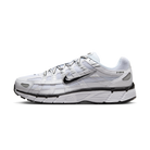 Nike P-6000 White Metallic Silver Black