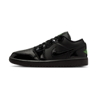 Jordan 1 Low SE Black Croc Scream Green (Women's)