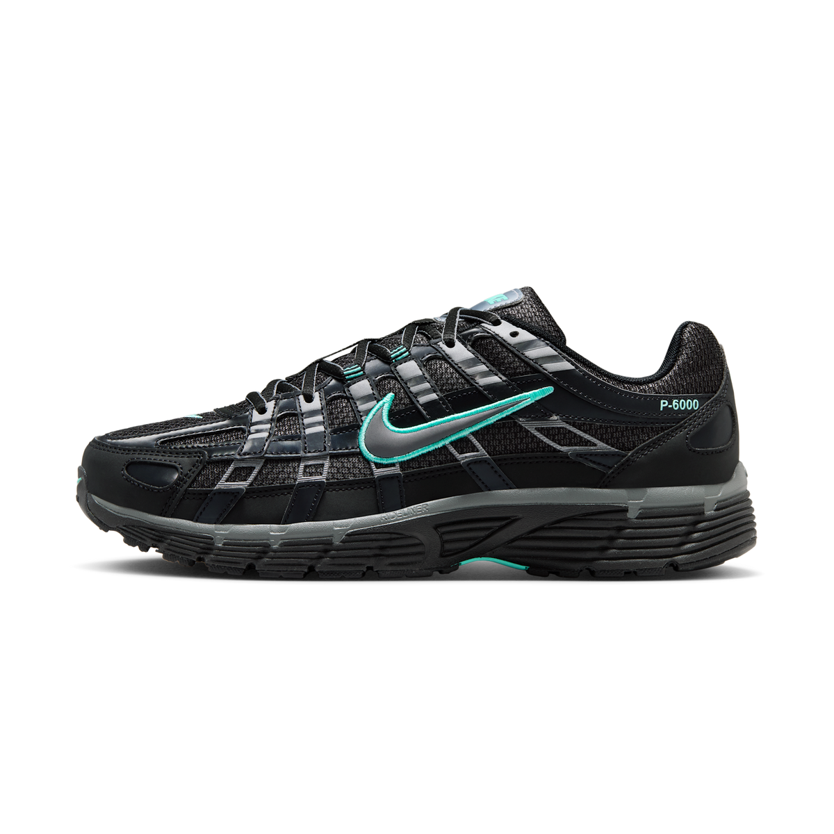 Nike P-6000 Black Hyper Turquoise Cool Grey
