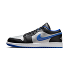 Jordan 1 Low Black Game Royal Metallic Platinum