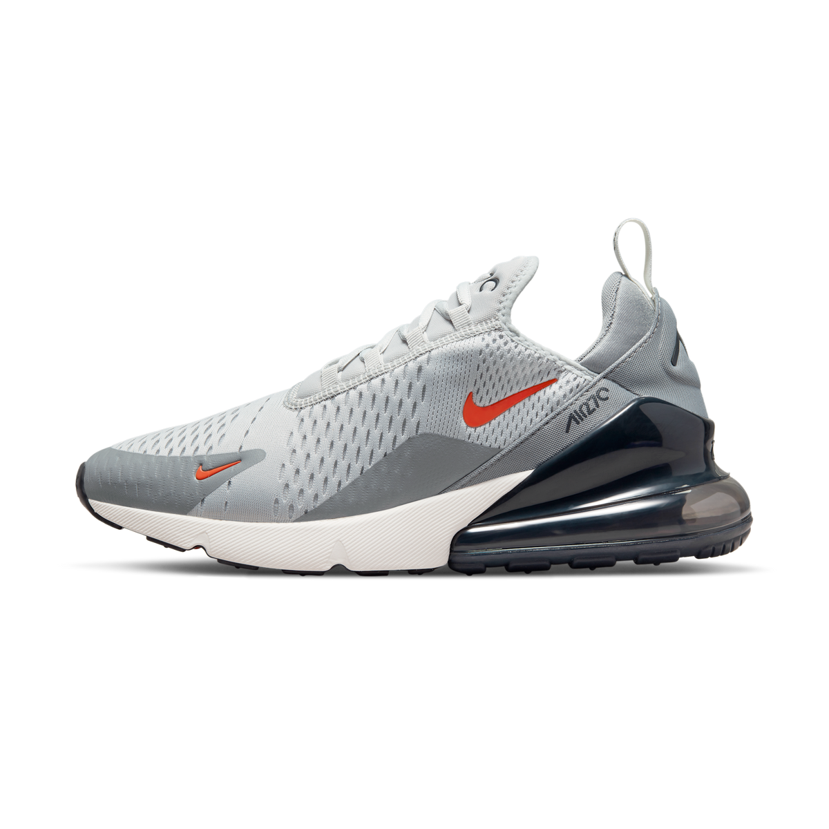 Nike Air Max 270 Grey Fog Team Orange Sail