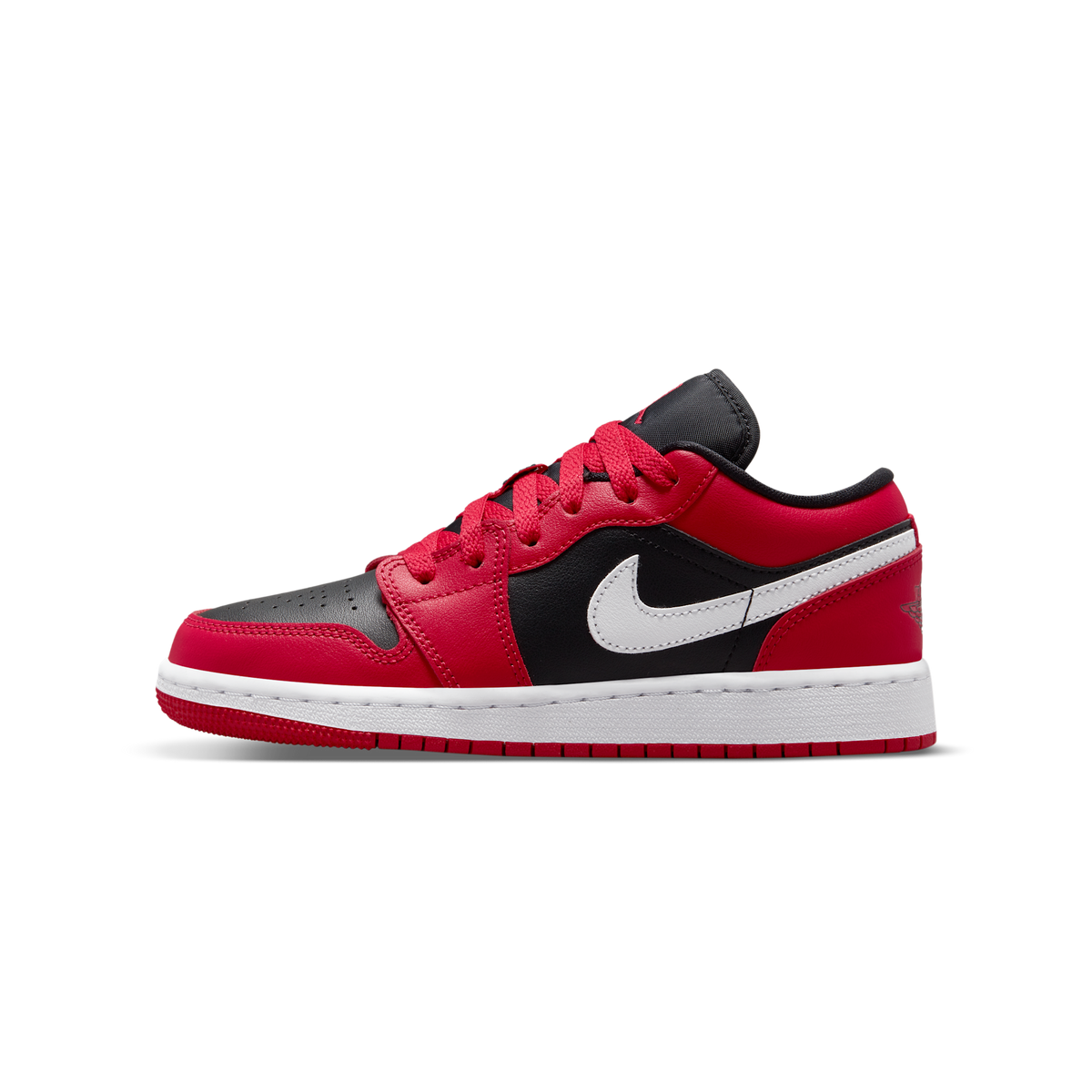 Jordan 1 Low Black Very Berry (GS)