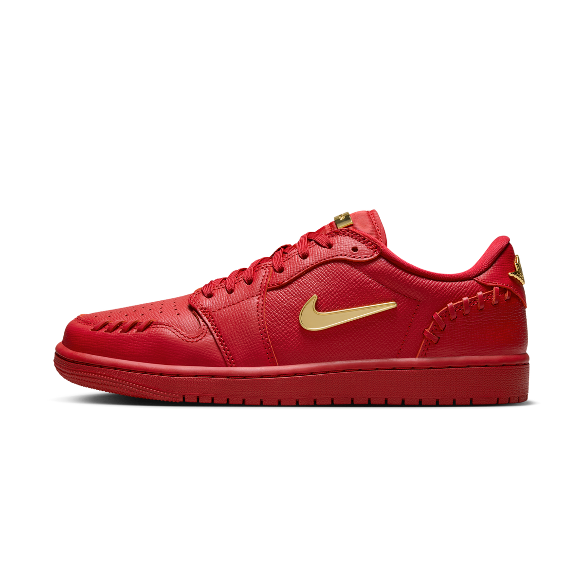 Jordan 1 Low Method of Make Gym Red Metallic Gold (Women's)