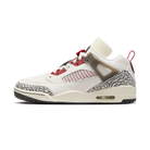 Jordan Spizike Low Sail Anthracite Coconut Milk Varsity Red