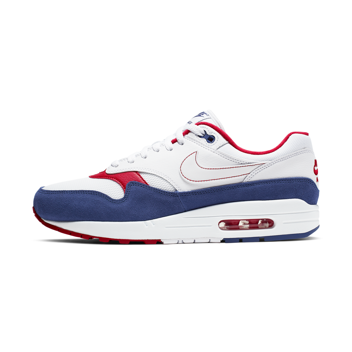 Nike Air Max 1 White Red Blue