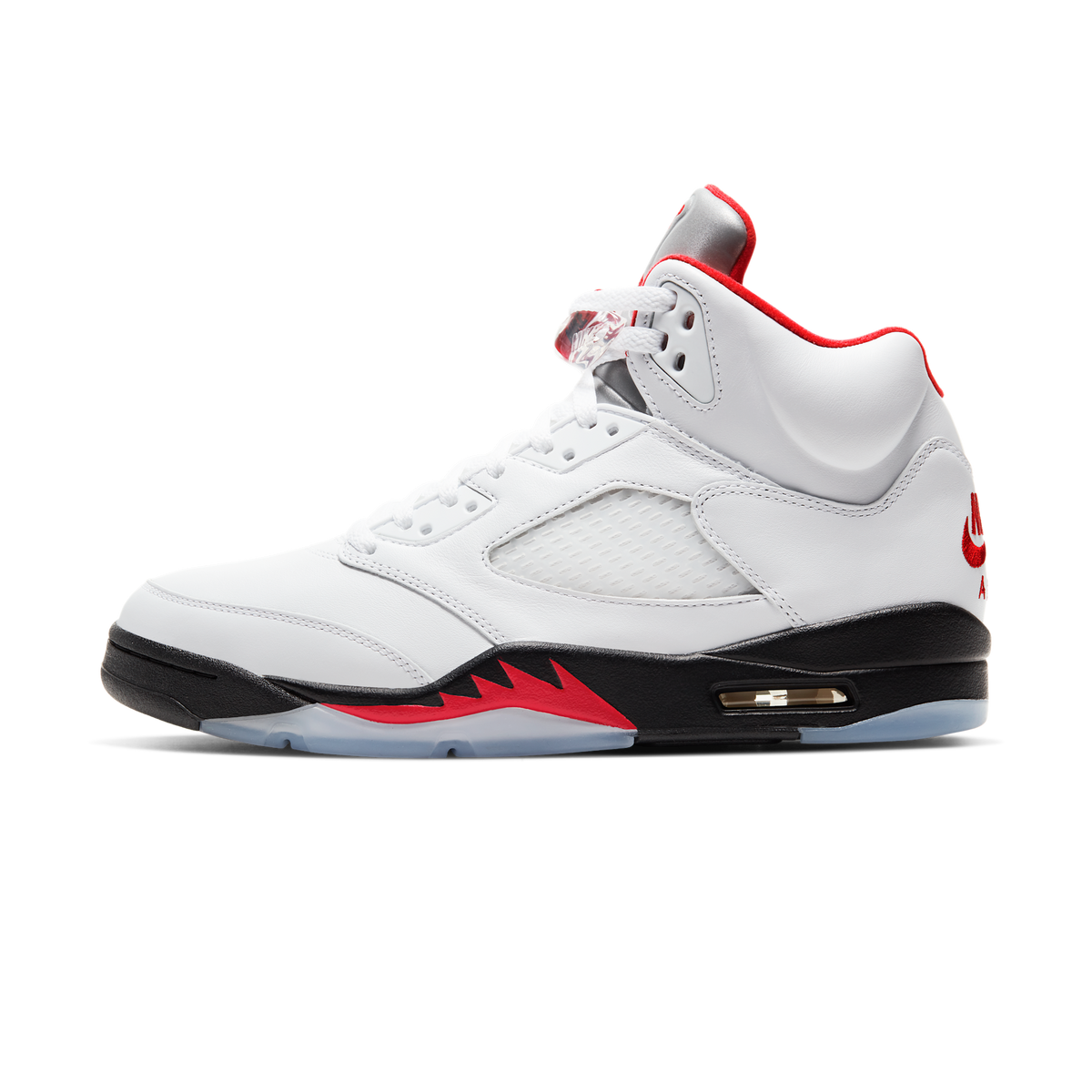 Jordan 5 Retro Fire Red Silver Tongue (2020)