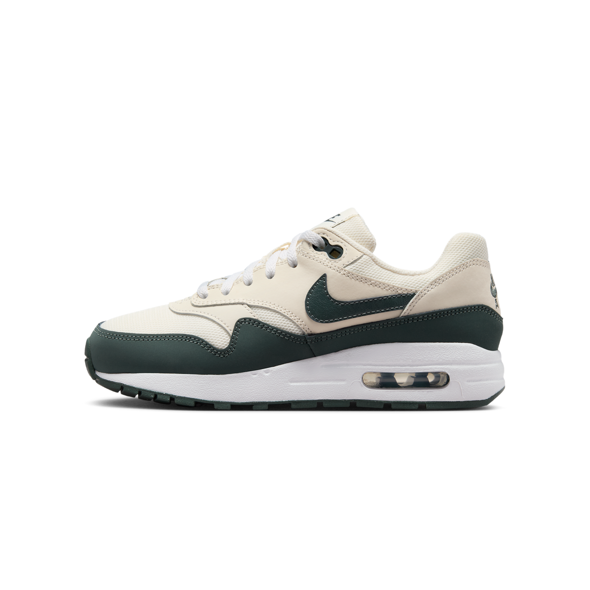 Nike Air Max 1 Pale Ivory White Bicoastal Vintage Green (GS)