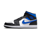 Jordan 1 Mid White Black Racer Blue