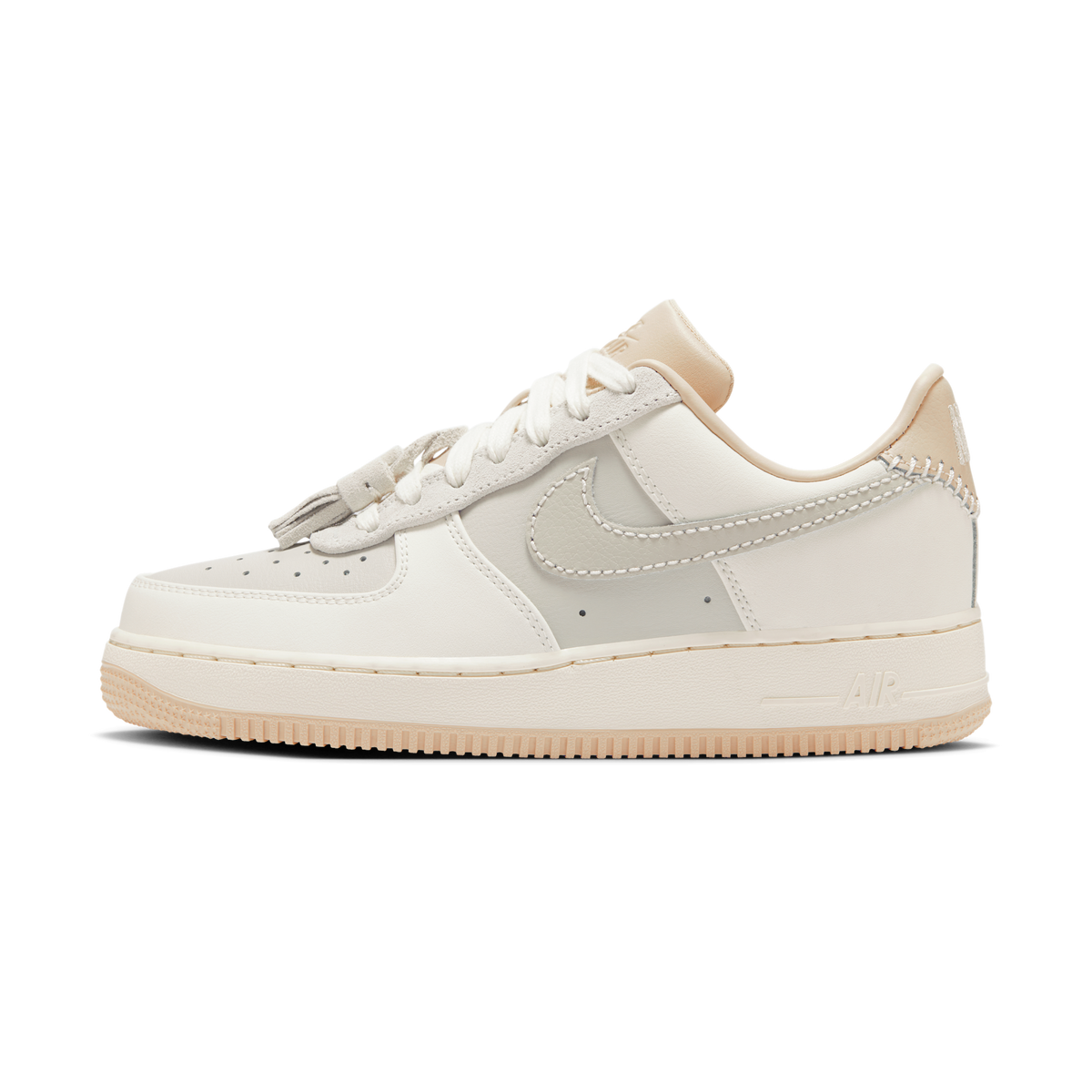 Nike Air Force 1 Low '07 Light Bone Suede Tassels (Women's)