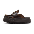Jordan Mule Croc Velvet Brown (Women's)