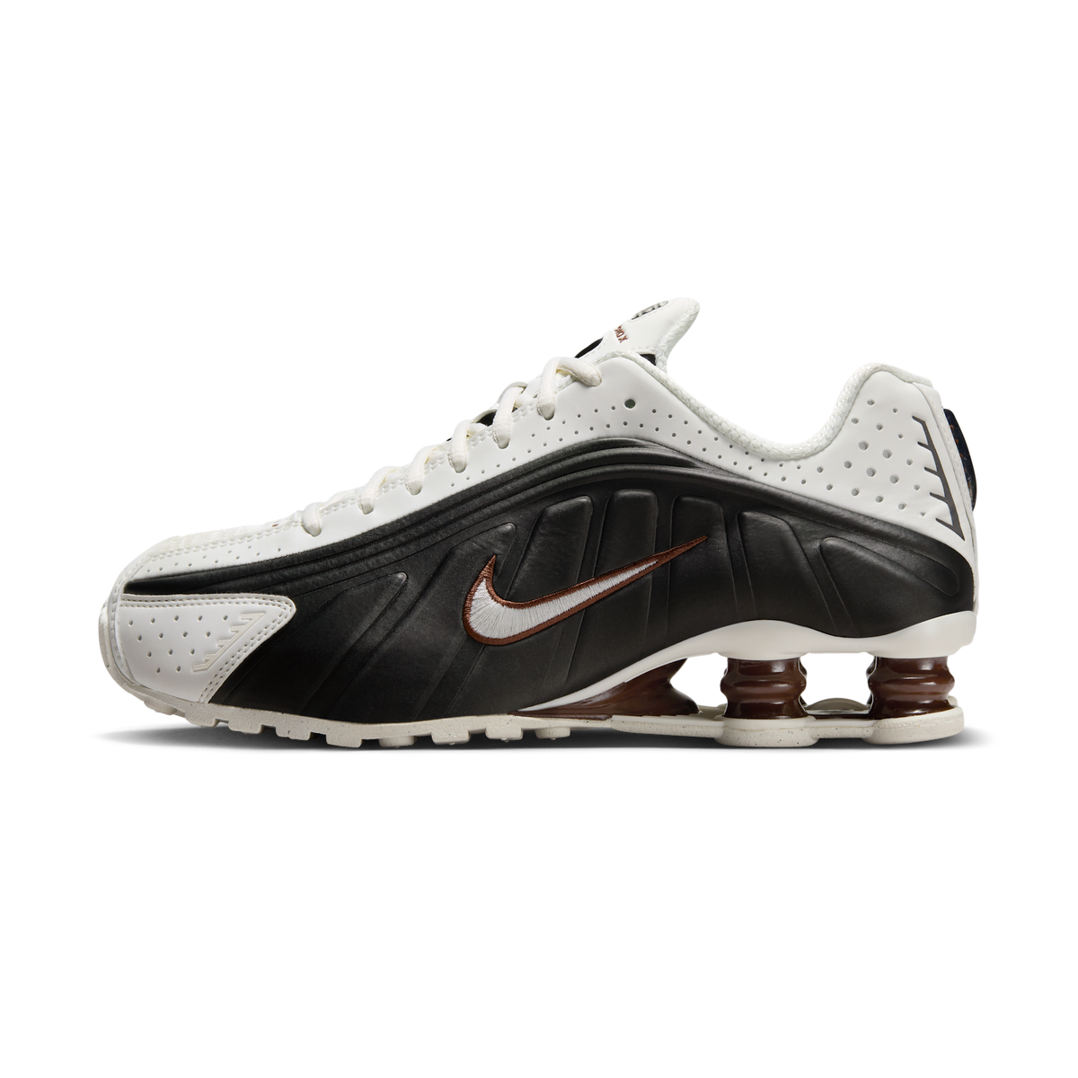 Nike Shox R4 Sail Fauna Brown (Women's) | AR3565-104