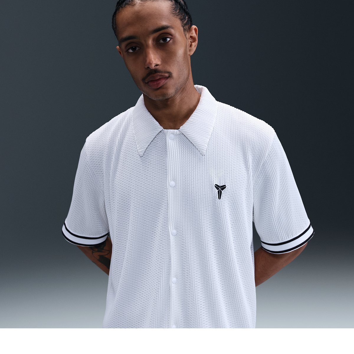 Nike What The Kobe Pleated S/S Top White